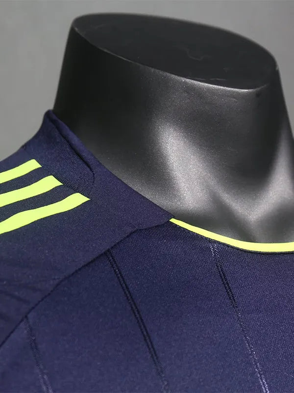 Jersey Retro Real Madrid Visita  12-13  Hombre Ronaldo 7 Manga Larga Versión Aficionado
