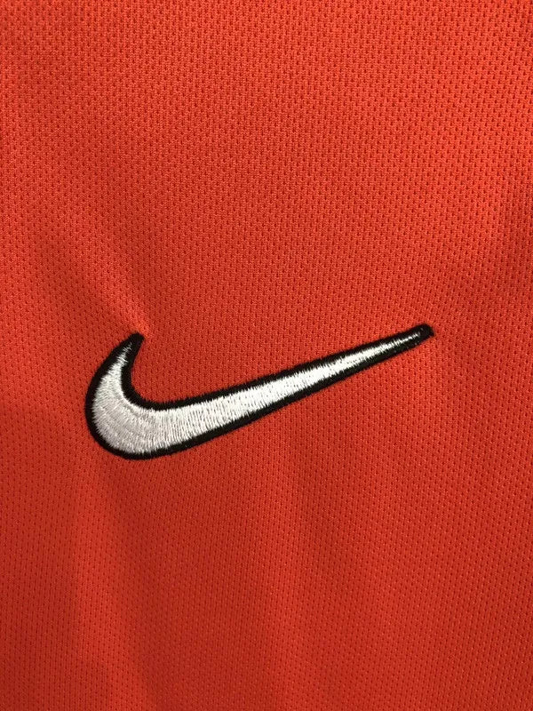 Jersey Retro Paises Bajos Local 1998 8 Bergkamp Manga Corta Version Aficionado Calidad Premium