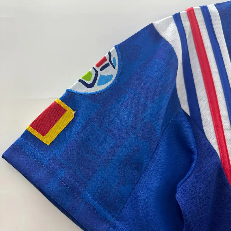 Jersey Retro Francia 1996 10 Zidane Manga Corta Version Aficionado