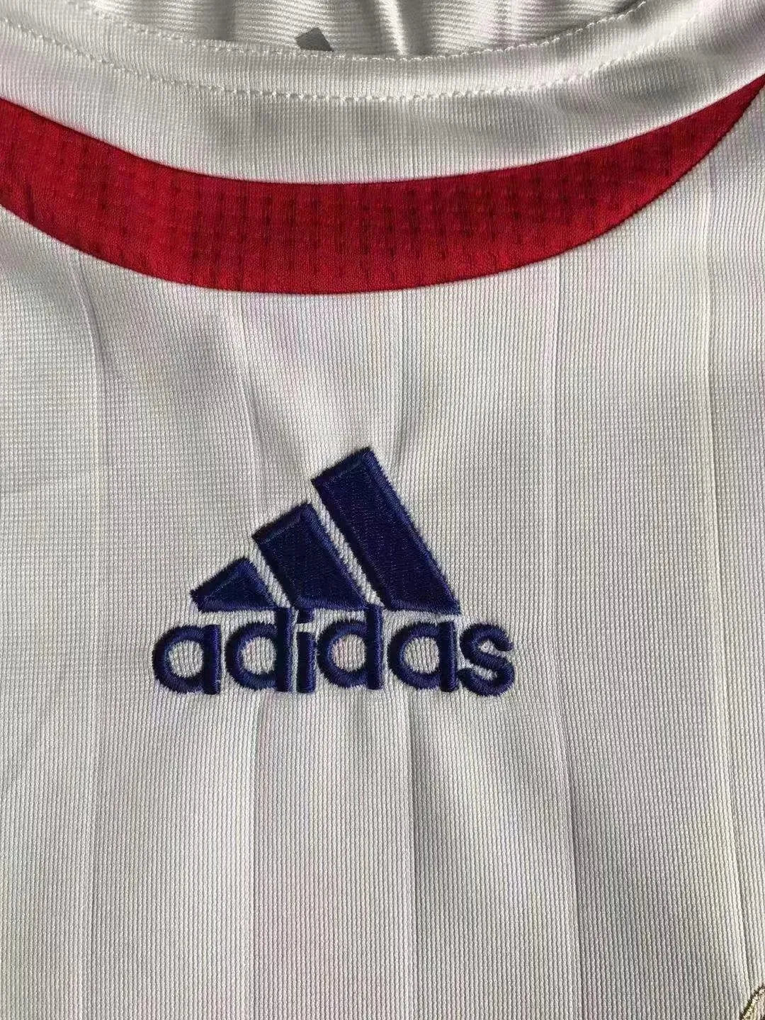 Jersey Retro Francia Visita  2006 10 Zidane Manga Corta Version Aficionado