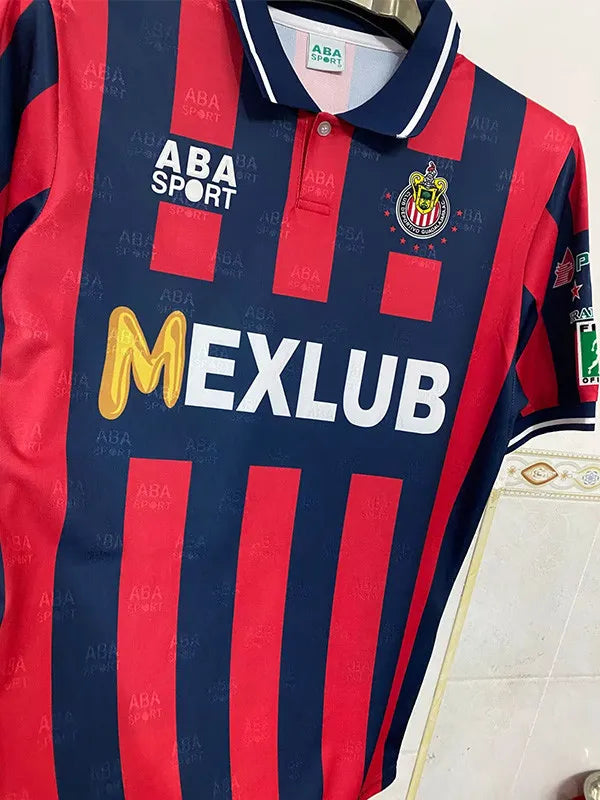 Jersey Retro Chivas Visita 96-97 Manga Corta Version Aficionado