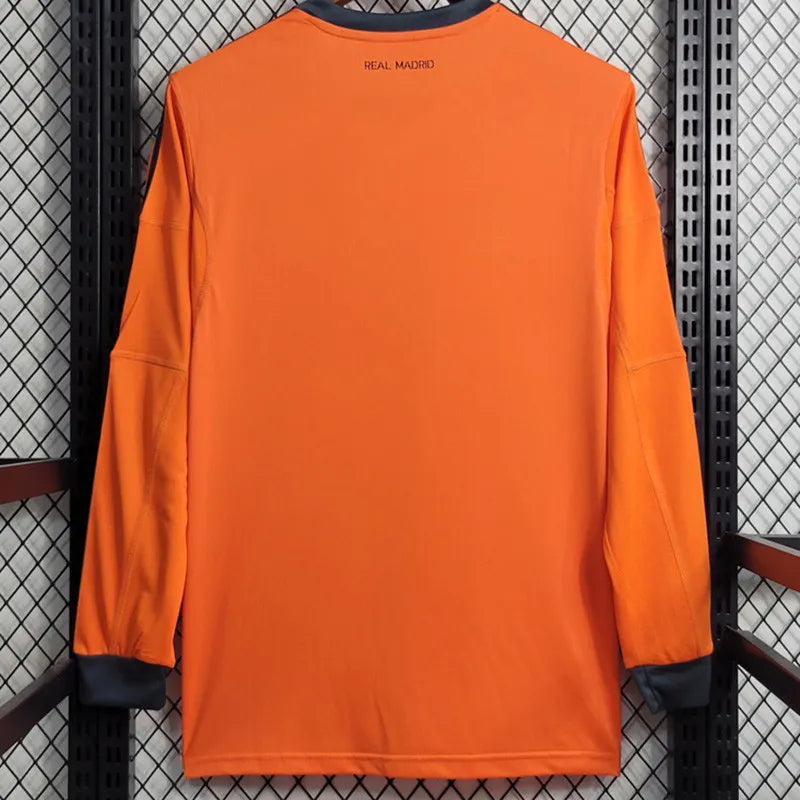 Jersey Retro Real Madrid Visita  13-14 Hombre Ronaldo 7 Manga Larga Versión Aficionado