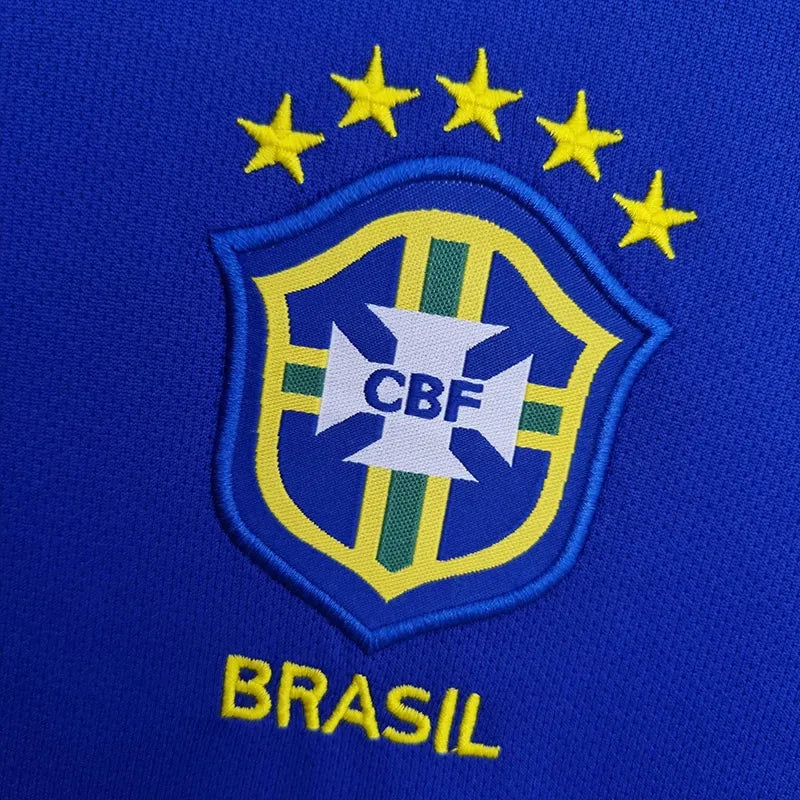 Jersey Retro Brasil Visita 2004 9 Ronaldo  Manga Corta Version Aficionado