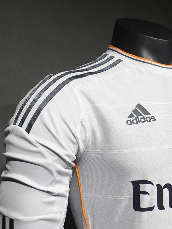 Jersey Retro Real Madrid 13-14   Ronaldo 7 Manga Larga Versión Aficionado