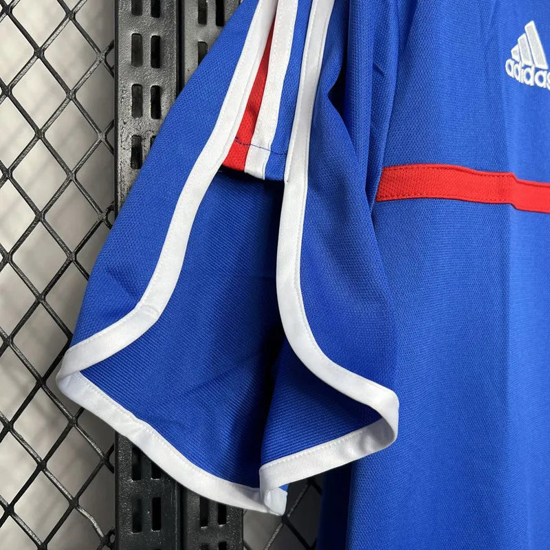 Jersey Retro Francia 2000 10 Zidane Manga Corta Version Aficionado