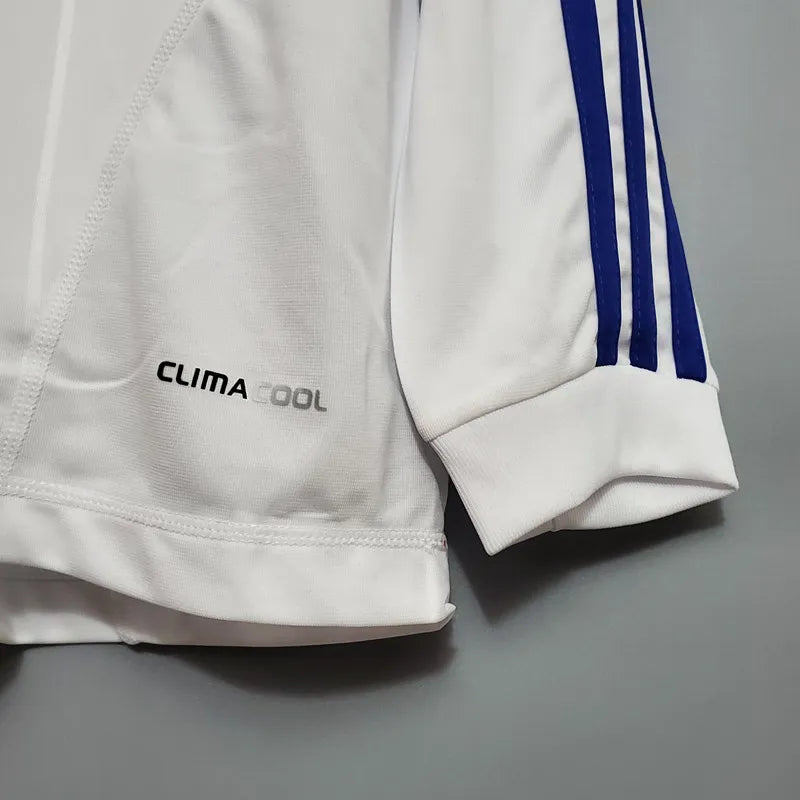 Jersey Retro Real Madrid 10-11  Ronaldo 7 Manga Larga Versión Aficionado
