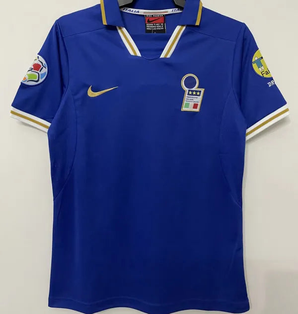 Jersey Retro Italia Local  1996 3 Maldini  Manga Corta Version Aficionado