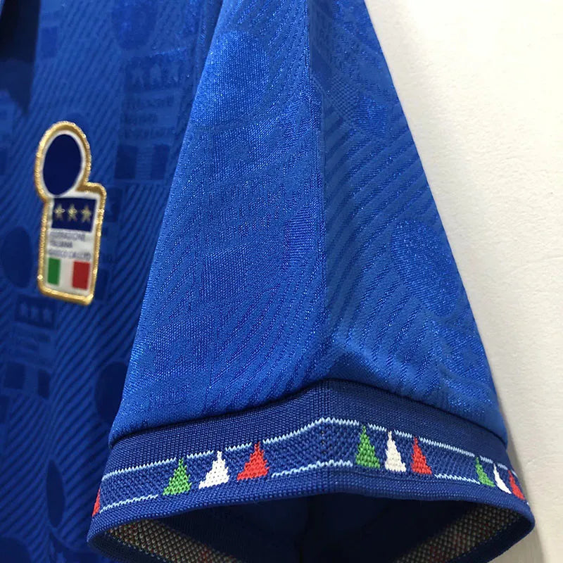 Jersey Retro Italia 1994 10 Baggio Manga Corta Version Aficionado