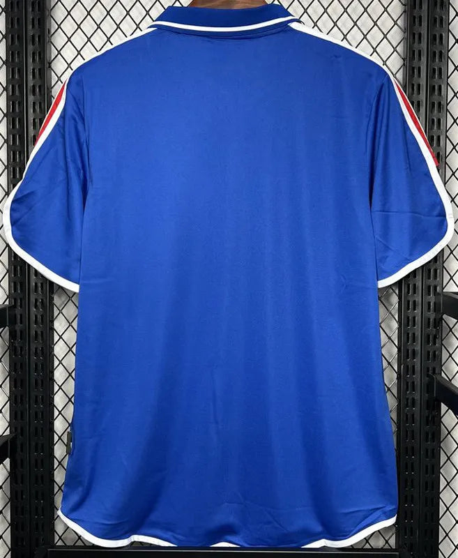 Jersey Retro Francia 2000 10 Zidane Manga Corta Version Aficionado