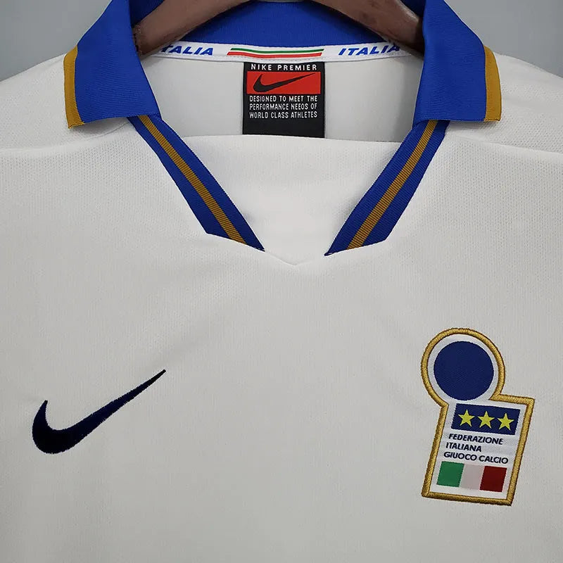 Jersey Retro Italia Visita  1996 3 Maldini  Manga Corta Version Aficionado