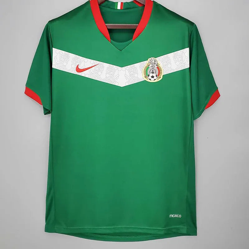 Jersey Retro Mexico Local 2006 4 marquez  Manga Corta Version Aficionado Calidad Premium