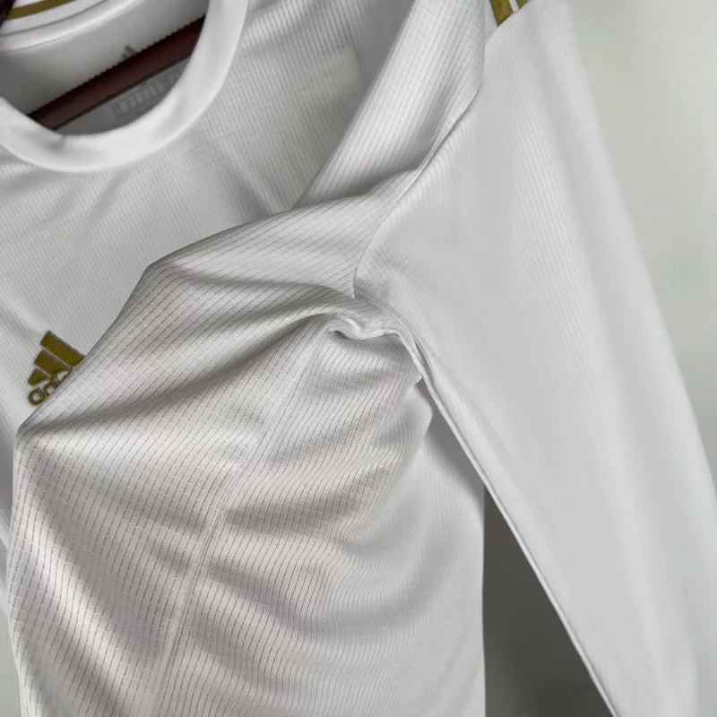 Jersey Retro Real Madrid Hombre 19-20  Ronaldo 7 Manga Larga  Versión Aficionado