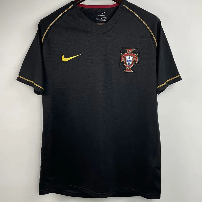 Jersey Retro Portugal Visita 2006  17 Cristiano Ronaldo Manga Corta Version Aficionado Calidad Premium