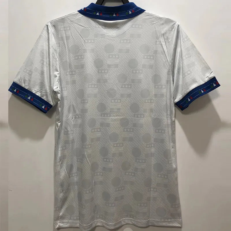 Jersey Retro Italia Visita  1994 10 Baggio  Manga Corta Version Aficionado