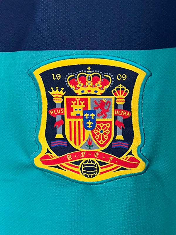 Jersey Retro España Portero 2010 1 Casillas  Manga Corta Version Aficionado