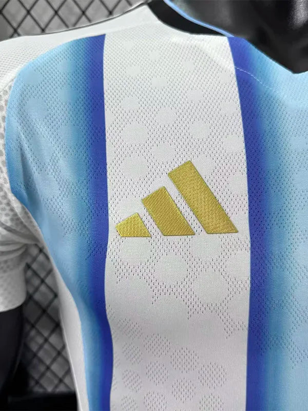Jersey Argentina Mundial 2026  Manga Corta Version Jugador Calidad Premium