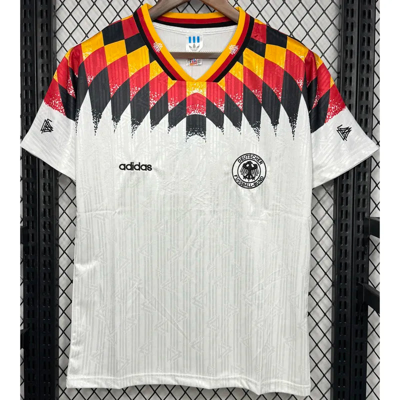 Jersey Retro Alemania 1994  Manga Corta Version Aficionado