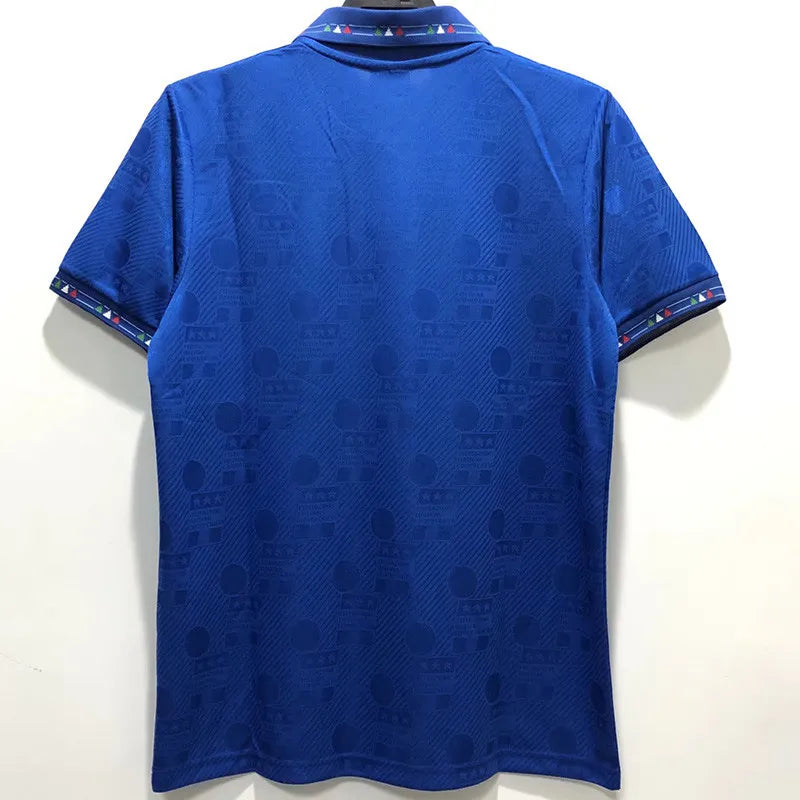 Jersey Retro Italia 1994 10 Baggio Manga Corta Version Aficionado