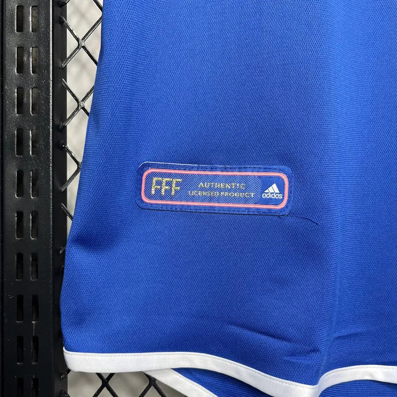 Jersey Retro Francia 2000 10 Zidane Manga Corta Version Aficionado