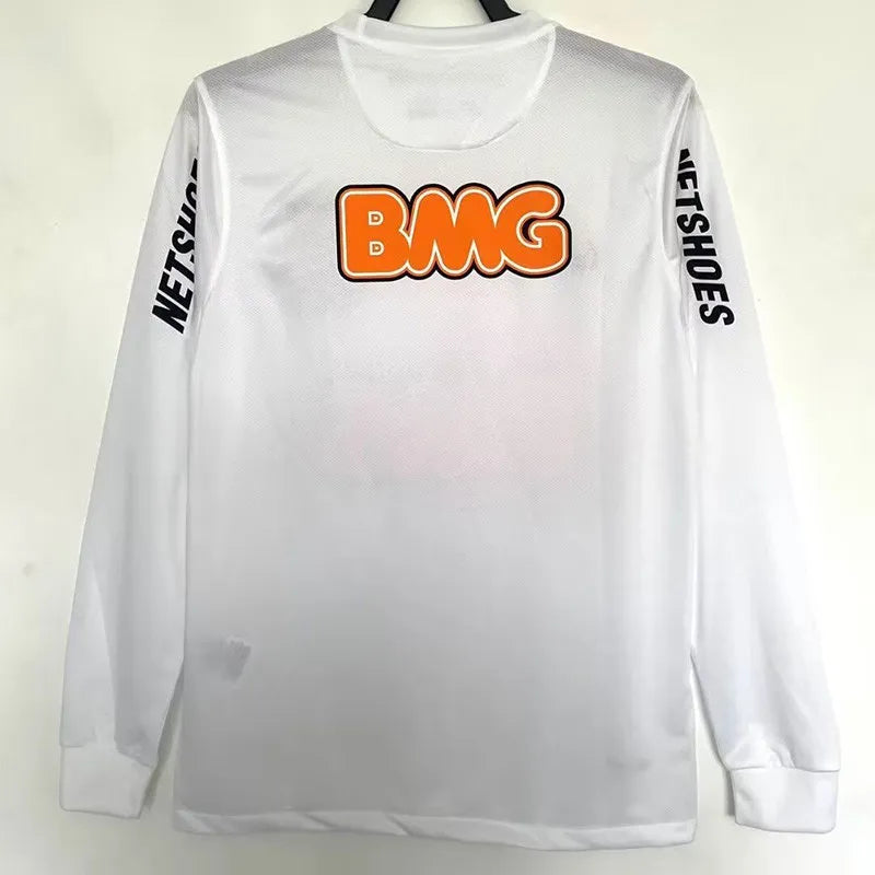 Jersey Retro Santos 2012 11 Neymar Manga Larga Version Aficionado