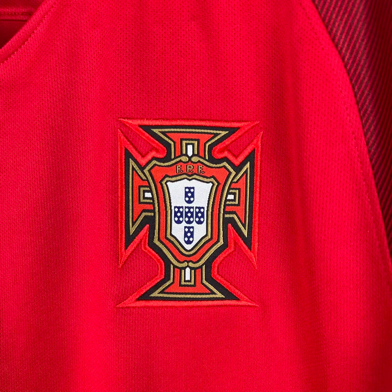 Jersey Retro Portugal 2016 7 Cristiano Ronaldo Manga Larga Version Aficionado Calidad Premium