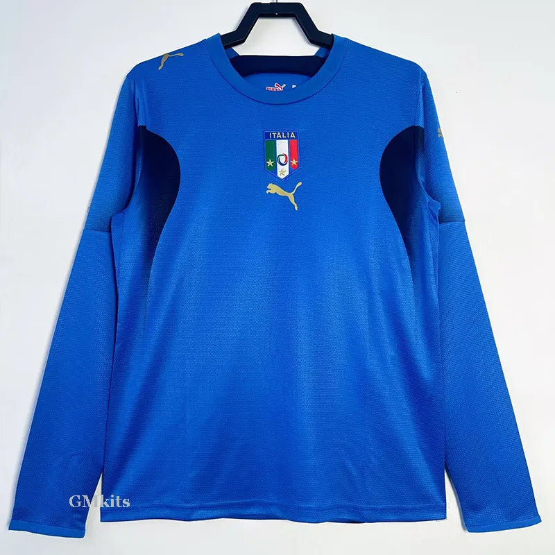 Jersey Retro Italia 2006 10 Totti Manga Corta Version Aficionado