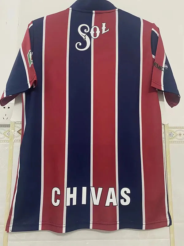 Jersey Retro Chivas Visita 97 Manga Corta Version Aficionado