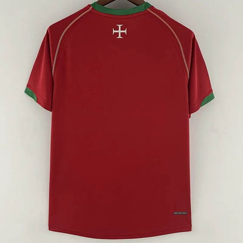Jersey Retro Portugal 2006 17 Cristiano Ronaldo Manga Corta Version Aficionado Calidad Premium
