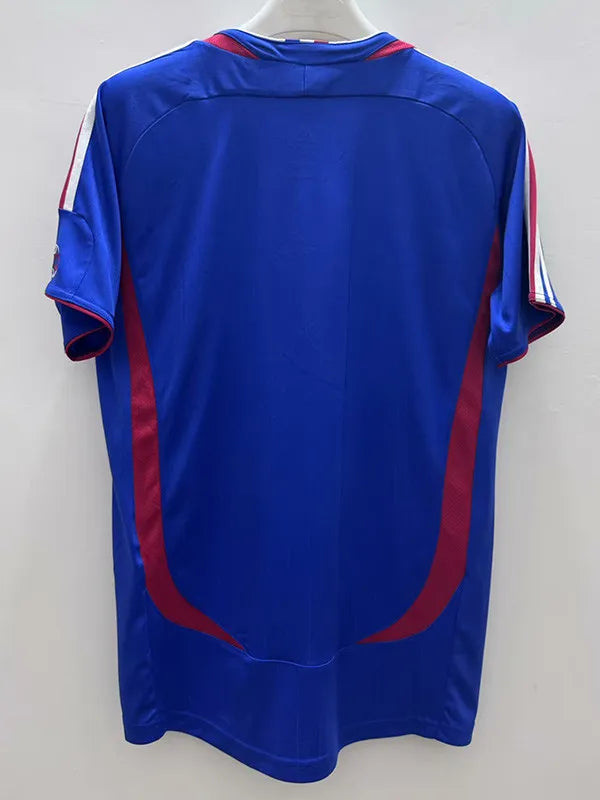 Jersey Retro Francia 2006 10 Zidane Manga Corta Version Aficionado