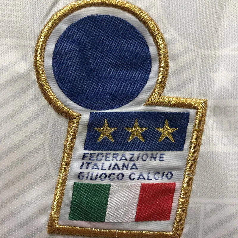 Jersey Retro Italia Visita  1994 10 Baggio  Manga Corta Version Aficionado