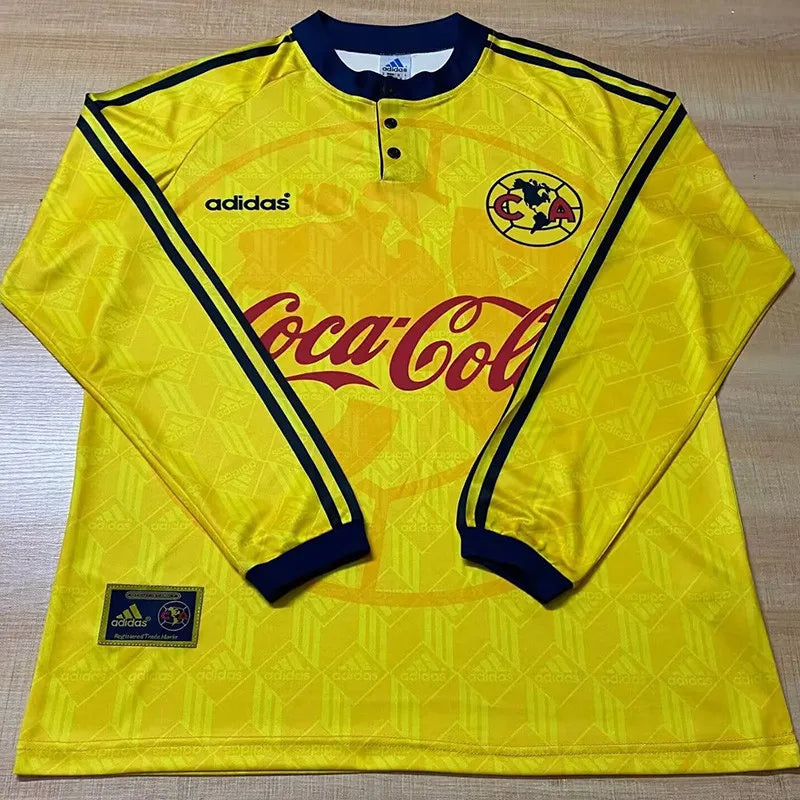 Jersey Retro Club America 97-98  Manga Larga Version Aficionado