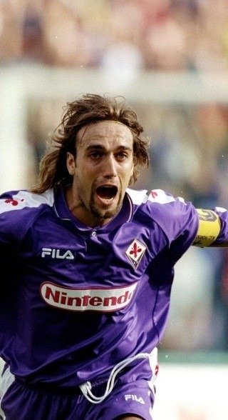 Jersey Retro Florentina Local  98-99 9 Batistuta Manga Corta Version Jugador Calidad Premium