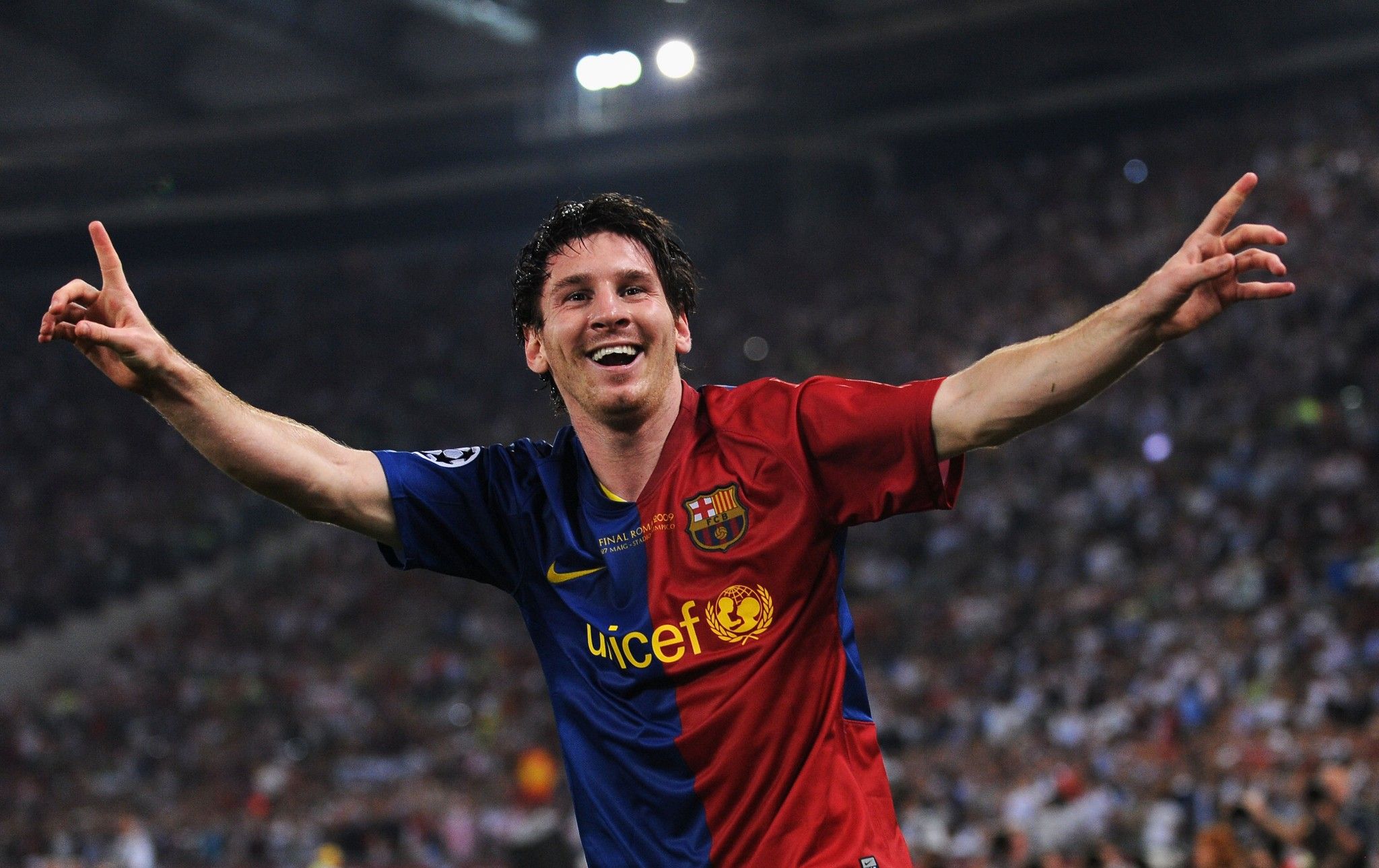 Jersey Retro FC Barcelona  Local 08-09  Manga Larga Messi 10 Version Aficionado Calidad Premium