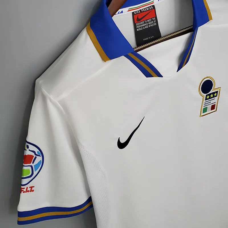 Jersey Retro Italia Visita  1996 3 Maldini  Manga Corta Version Aficionado