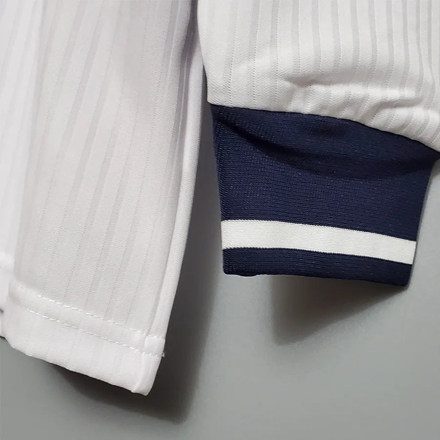 Jersey Retro Inglaterra  1998 7 Beckham  Manga Larga Version Aficionado