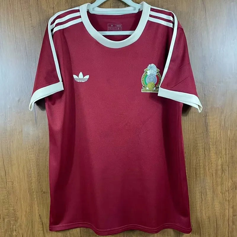 Jersey Retro Mexico Originals 2024 Vino Manga Corta