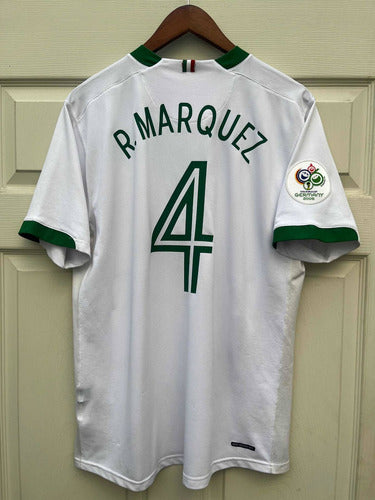 Jersey Retro Mexico Visita 2006 4 marquez  Manga Corta Version Aficionado Calidad Premium