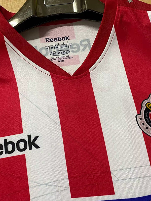 Jersey Chivas Retro Local 10-11 Manga Corta Version Aficionado Calidad Premium