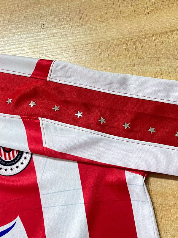 Jersey Chivas Retro Local 10-11 Manga Corta Version Aficionado Calidad Premium