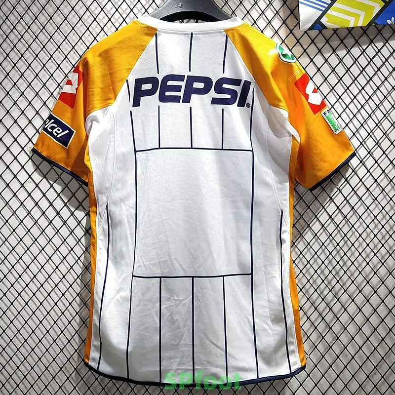 Jersey Pumas  Retro Local 03-04 Manga Corta Version Aficionado Calidad Premium