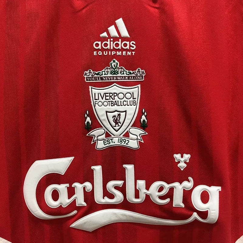 Jersey Retro Liverpool Local 94-95 Manga Corta Version Aficionado Calidad Premium