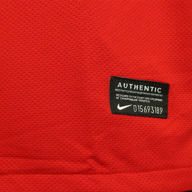 Jersey Retro Manchester United Local 10- 11 Manga Corta Numero 14 Chicharito Version Aficionado Calidad Premium