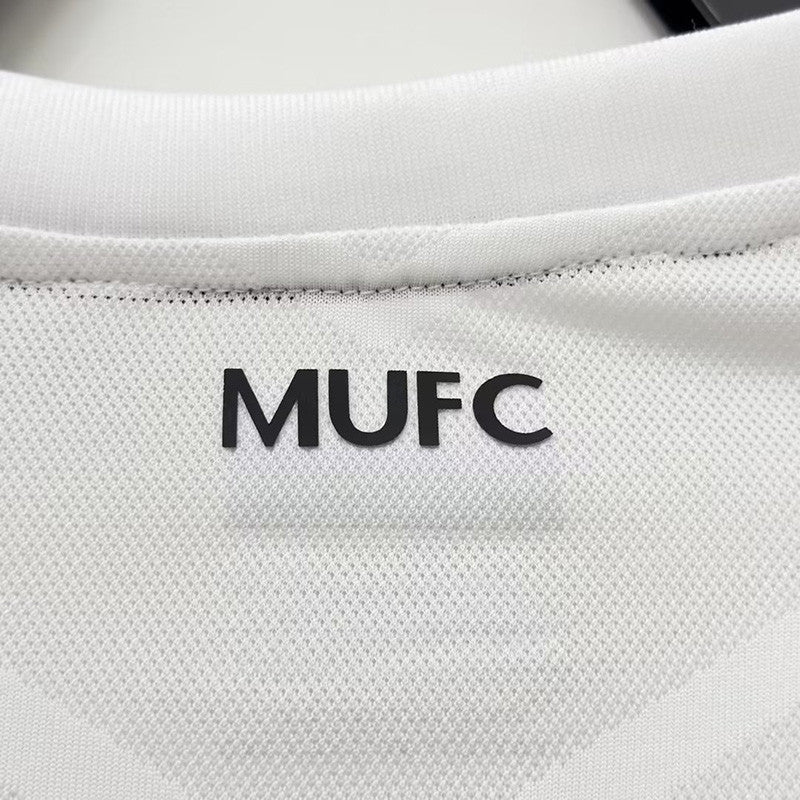 Jersey Retro Manchester United Visita   10- 11 Manga Larga Numero 14 Chicharito Version Aficionado Calidad Premium