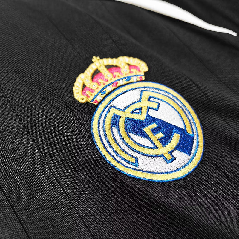 Jersey Retro Real Madrid Visita  06-07  Manga Larga Numero 23 Beckham Version Aficionado Calidad Premium