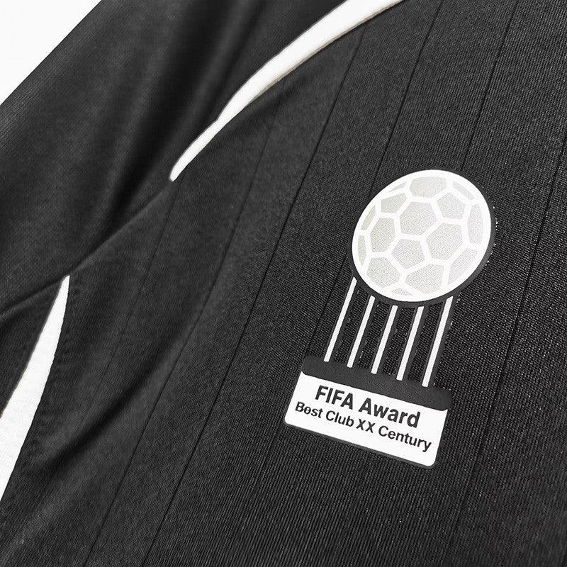 Jersey Retro Real Madrid Visita  06-07  Manga Larga Numero 23 Beckham Version Aficionado Calidad Premium