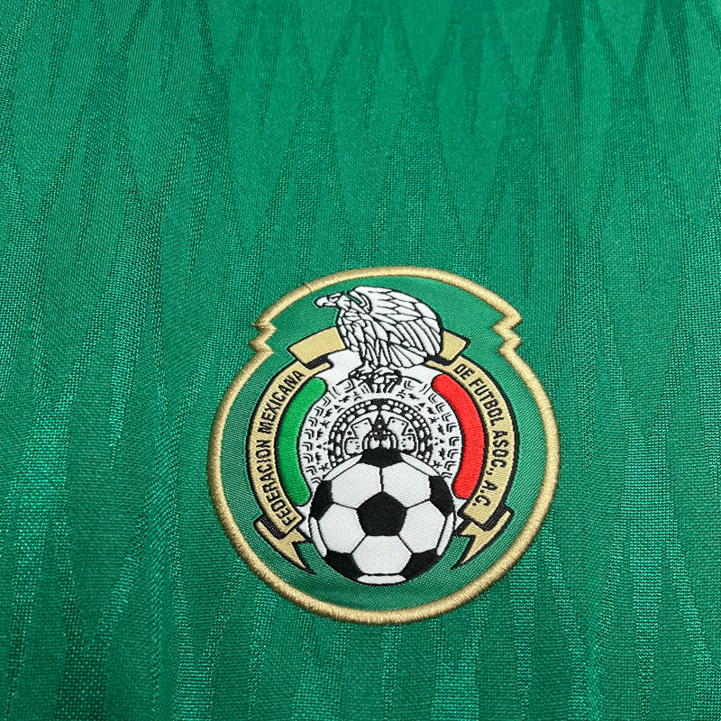 Jersey Mexico Local 10-11 Sudafrica  Numero 4 Marquez Version Aficionado  Manga Corta Calidad Premium