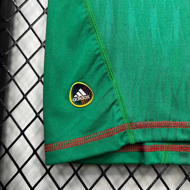 Jersey Mexico Local 10-11 Sudafrica  Numero 4 Marquez Version Aficionado  Manga Corta Calidad Premium