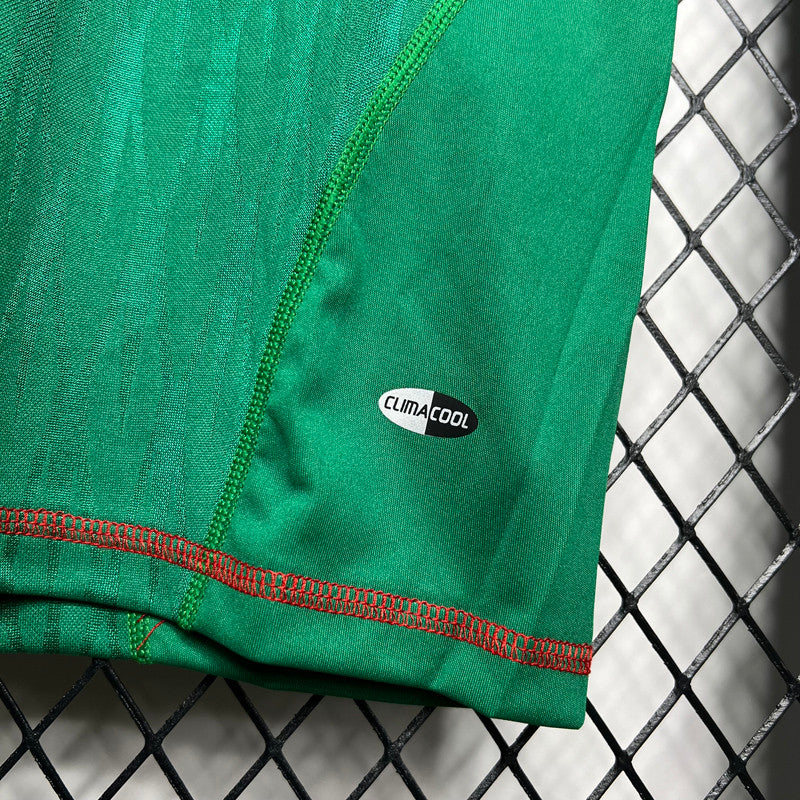 Jersey Mexico Local 10-11 Sudafrica  Numero 4 Marquez Version Aficionado  Manga Corta Calidad Premium