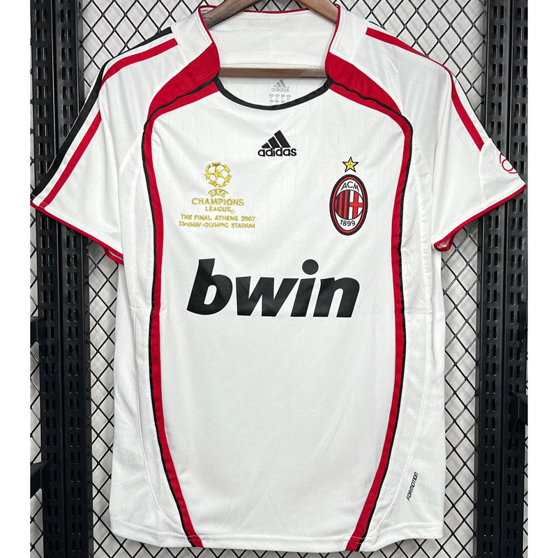 Jersey Retro AC Milan 06-07  Visita 22 KAKA Manga Corta Version Aficionado