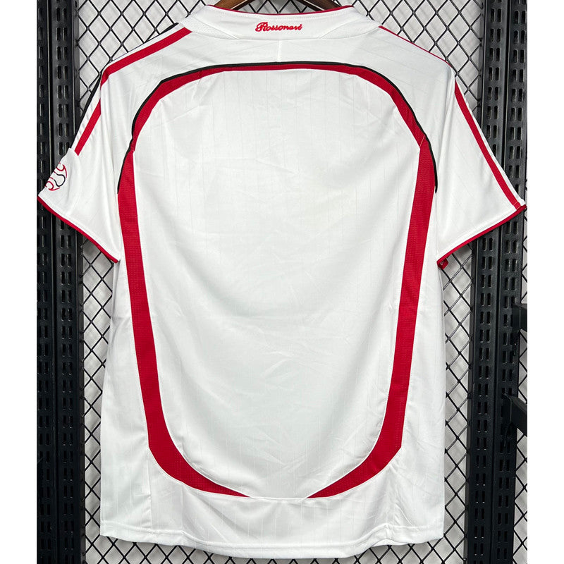 Jersey Retro AC Milan 06-07  Visita 22 KAKA Manga Corta Version Aficionado